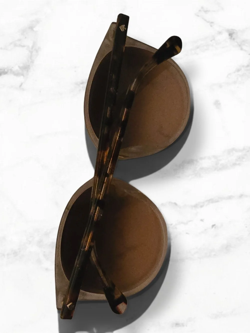Kate Spade KAIA/F/S Translucent Beige & Tortoise Sunglasses with Case